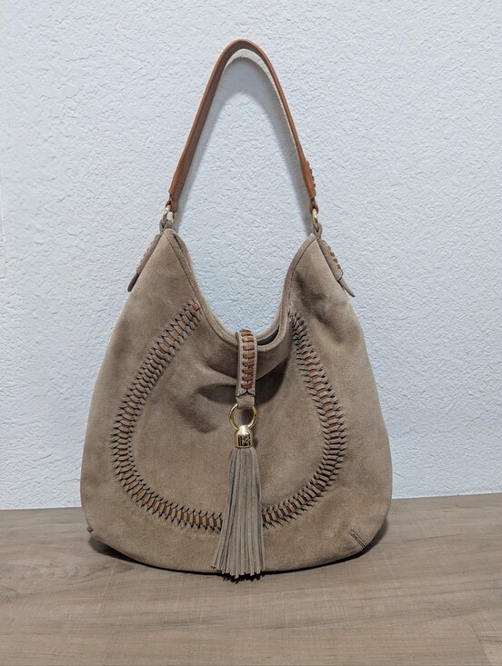 Lauren Ralph Lauren Handbags - Ralph Lauren Indian Cover Suede Hobo Shoulder Bag